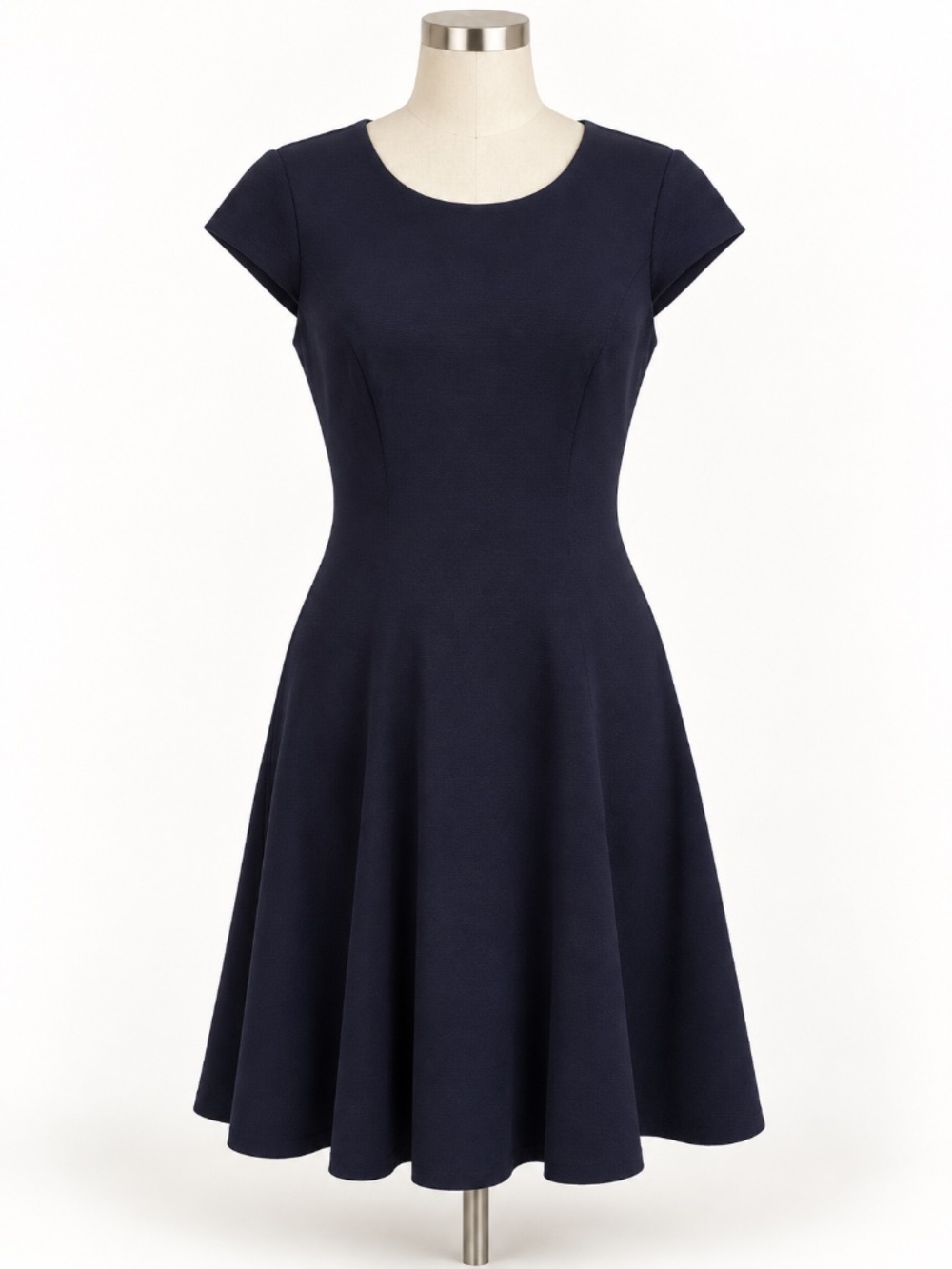 TOMMY HILFIGER NAVY FIT-AND-FLARE SIZE 6
